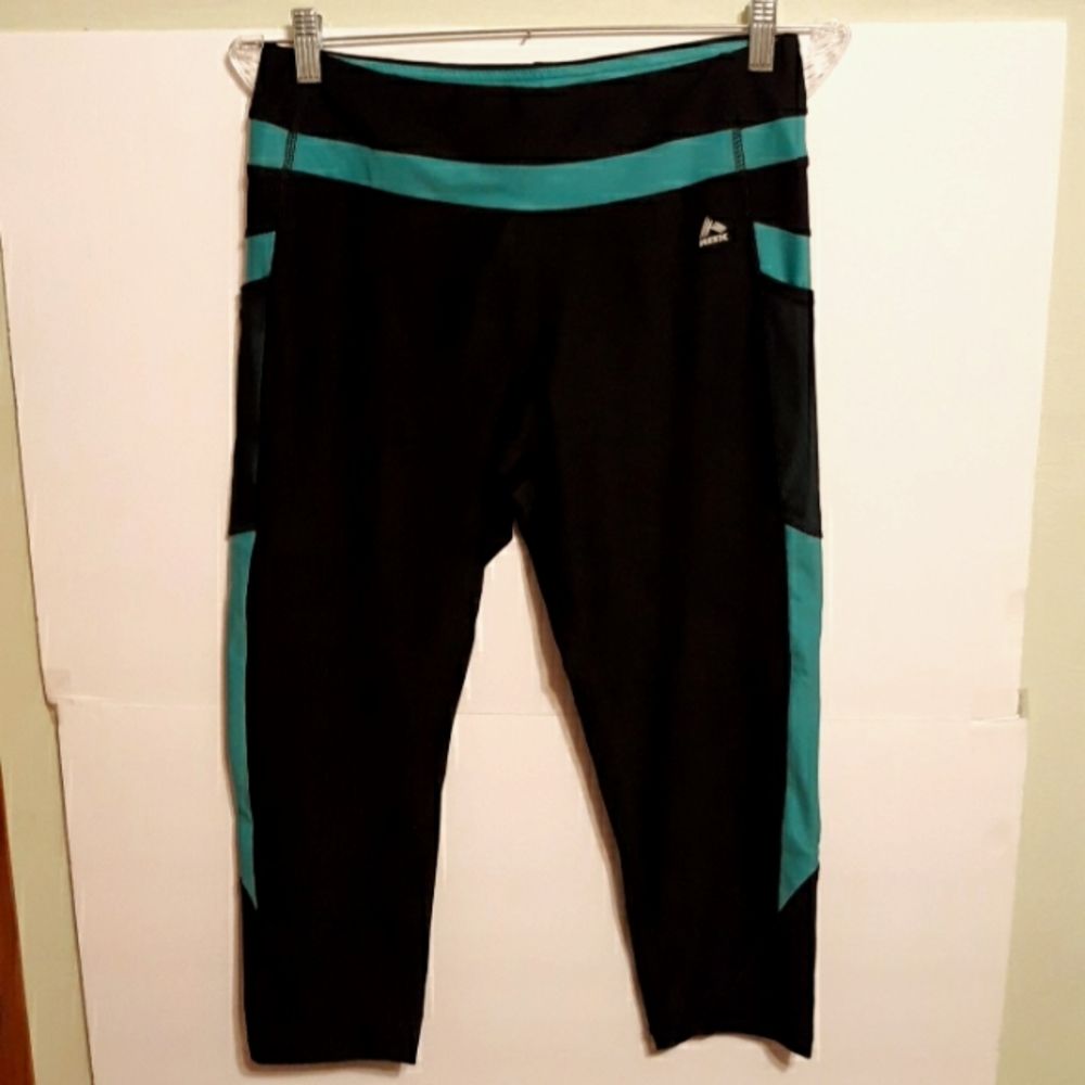 RBX L Athletic crop pant black/teal